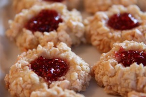 Thumbprint Cookies with Jam