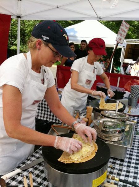Catering Crepe Station Cooking | Jammin Crepes